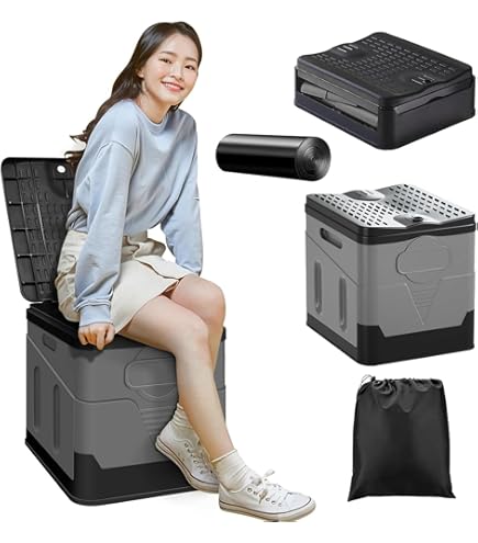 仮設トイレ 簡易トイレ（7点セット）R999防災 ・アウトドアに！折りたたみ 仮設トイレ 簡易トイレ（7点セット）R999防災 ・アウトドアに